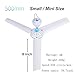 DC 12V Ceiling Fan Portable Hanging Camping Tent Fans for Outdoor Gazebo,Mini Battery Powered Fan Energy-Saving Compatible Solar Power 12V Battery
