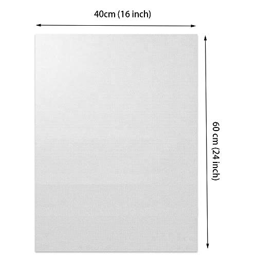 OUOSY NonStick PTFE Teflon Sheet for Heat Press 16" x 24 Reusable Transfer Sheets for TShirt