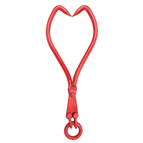 1912 Earth Worth | Skidding Tongs With Ring | 16 Inch | Red