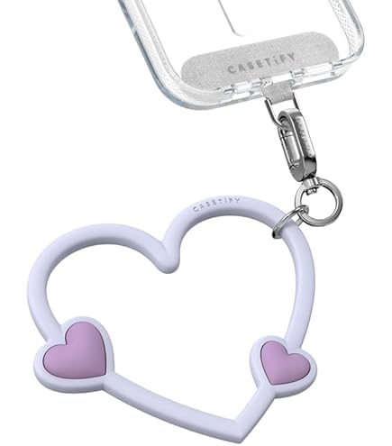 Amazon.com: CASETiFY 8mm Rope Cross Body Strap with Card - Lilac