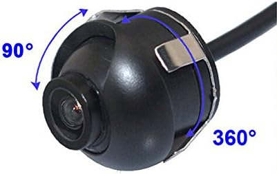 Ehotchpotch 360 Degree Universal Backup Camera Waterproof High Definition Car Reversing Rear View Front Side Camera