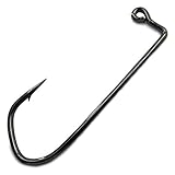 Value Sport Classic Aberdeen 90-Degree Bend Extra Strong Short Shank Jig Fishing Hook 7150