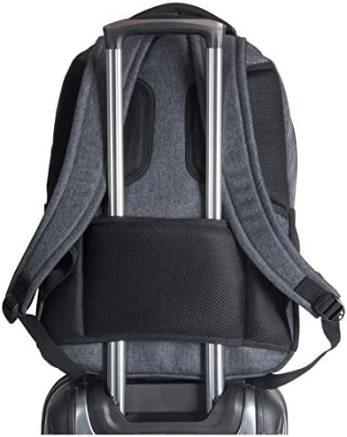 Kenneth Cole Reaction Travelier Multi-Pocket Laptop & Tablet Business, School, & Travel Backpack Bag, Charcoal, One Size 3 Kenneth Cole Reaction Travelier Multi-Pocket Laptop & Tablet Business, School, & Travel Backpack Bag, Charcoal, One Size
