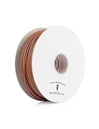 SainSmart filamento para impresoras 3D de madera, 1 8 pulgadas, 1 kg 2.2 libras, color café oscuro