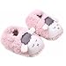 M2cbridge Baby Plush Animal Sheep Booties Warm Slipper (13cm, Pink)