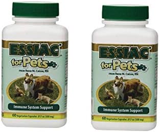 Essiac International Herbal Supplement for Pets, 60 Capsules