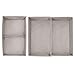 mDesign Fabric Drawer Organizer Bins, Kids/Baby Nursery Dresser, Closet, Shelf, Playroom Organization, Hold Clothes, Toys, Diapers, Bibs, Blankets, Lido Collection, Set of 2, 2 Pack, Linen/Tan