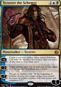 Magic: the Gathering - Aether Revolt - Tezzeret the Schemer PRE-ORDER Ships On January 20, 2017