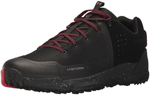 Under Armour Men's Burnt River 2.0 Low, Black/Black/White, 9.5 D(M) US