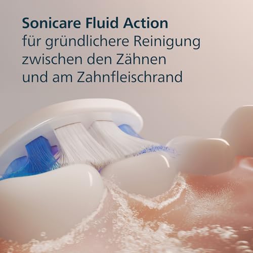 Philips Sonicare S2 Sensitive Original Replacement Brush Heads, White, Pack of 4, HX6054/87