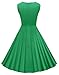 VOGVOG Women's 1950s Retro Vintage Cap Sleeve Cocktail Party Swing Dress