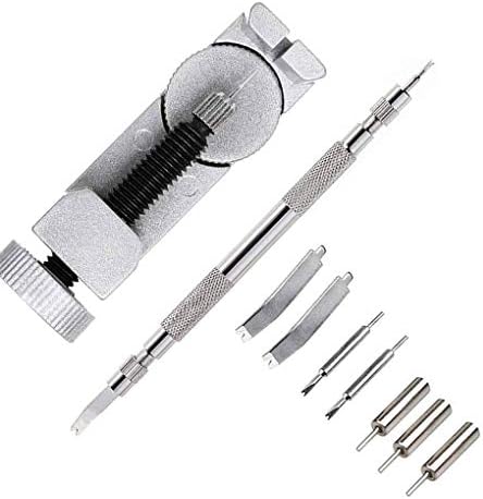 LEVEL 9pcs/set Adjustable Metal Watch Band Strap Spring Bar Link Pin Remover Bracelet Repair Tool Dismantling Kit