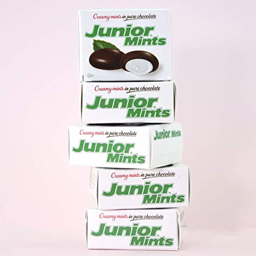 Tootsie Rolls Junior Mints Creamy Mints in Pure Chocolate Candy