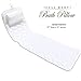 BathLife Full Body Bath Pillow Deluxe - Plush Quilted Bathtub Pillow with 3D Air Mesh Technology, Longer and Wider, Modern and Flexible, Care and Store with Ease!