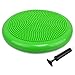 Trideer Inflated Wobble Cushion - Wiggle Seat for Sensory Kids(Multiple Colors), Balance Disc (Extra Thick), Flexible Seating for All Age (34CM Green)