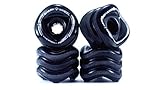 Shark Wheel Sidewinder Longboard Wheels 70mm, 78a - Smoke