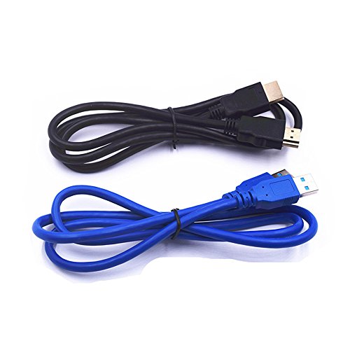 KEBIDU HDMI to USB3.0 Video Capture Full HD 1080P 60FPS HDMI Video Capture Card Box Standard for Windows/Linux/Mac HDMI Capture Dongle USB UVC and UAC