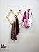 Juvale Wooden Expandable Peg Rack for Entry Way, Hats, Coats, Leashes (15 x 6 In)
