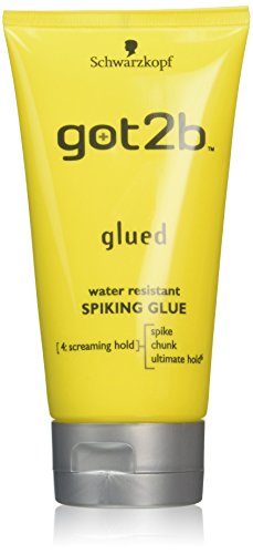 Schwarzkopf Got2b Glued Styling Spiking Glue Water Resistant (150ml) - Pack of 2