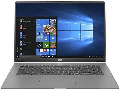 LG Gram Thin and Light Laptop - 17" WQXGA (2560 x 1600 - 16:10 Aspect Ratio) IPS Display, Intel Core i7 (8th Gen), 16GB RAM, 512GB SSD, 72Wh Battery - 17Z990-R.AAS8U1 (2019)