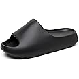XTJSCBDSH Cloud Slides for Men and Women, Quick Drying Slippers Shoe Open Toe Thick Soft, Platform Slide Sandals Daily Shower Sandals, Non-Slip Bathroom Slippers Summer for Indoor & Outdoor