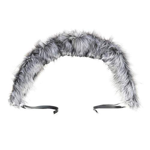Clair de Lune Universal Pushchair/Stroller Faux Fur Hood Accessory - Squirrel