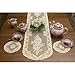 Mainstays Decorative Lace Tabletop Set - Runner & Doilies Ivory