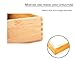 Sansnow Bamboo Office Supplies Organizer Box Stationery Accessory Organizer Dresser Makeup Tool Drawer Storage Box, Bamboo 8
