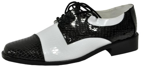 Shoe Oxford BK And WT Men MD