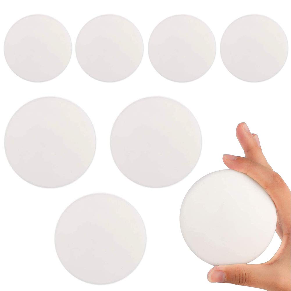 YUIP 8 PCS Door Stop Wall Protector, Silicone Doors Knob Wall Shield, Door Handle Bumper, Wall Protection Silica Gel, Wall Protection, with 3M Wall Self Adhesive, Wall Protection, Door Stopper Pads