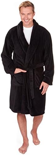 Men's Hooded and Non Hooded Soft Plain Dressing Gown
