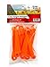 SURE SITE Clay Pigeon Target Hangers 10-Pack. Small, Lightweight, Reusable with Hooks on Each End. Attach to Fence, Line. Orange for Excellent Visibility. Holds Clay Targets, Water Balloons, Cans