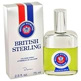 Dana British Sterling Cologne Spray for Men, 2.5 Ounce