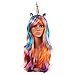 Expression Gifts Unicorn Wig - Multi Color Rainbow Wig With Unicorn Horn And Ears