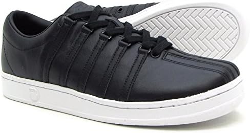 k swiss black and white