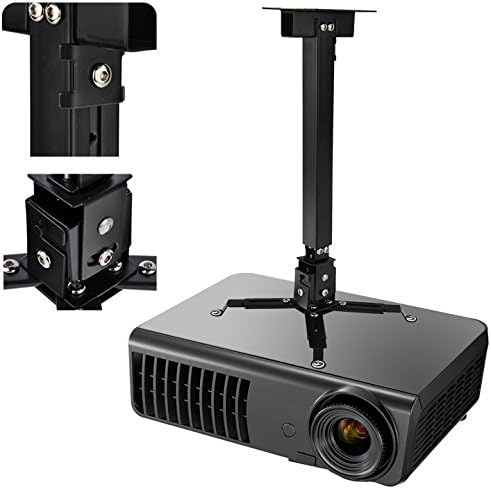 Coocheer Ultra-Thin Android WiFi Pocket Projector with Tripod and 5000mAh Built-in Rechargeable Battery (1)