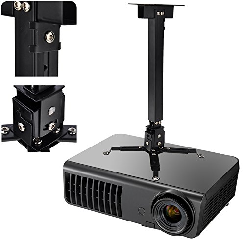 Coocheer Ultra-Thin Android WiFi Pocket Projector with Tripod and 5000mAh Built-in Rechargeable Battery (1)