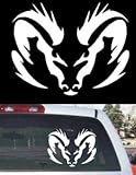 Tribal Dodge Ram Rear Window Decal Large 12