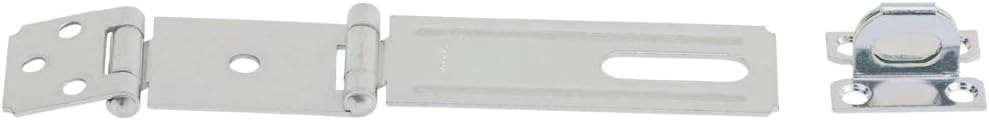 National Hardware N103-291 V34 Double Hinge Safety Hasp in Zinc plated - Hardware Hasps - 