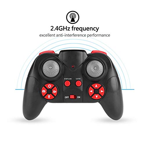 DAUERHAFT F8W WiFi-Drohne mit HD-Kamera, 0,3 Mp WiFi-Kamera, Live-Video-RC-Quadcopter mit Höhenhalt… – Bild 4