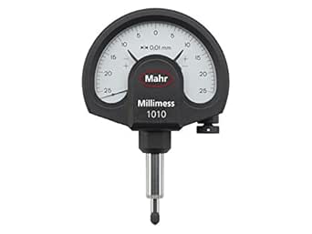 Mahr Federal 4333200 1010 Millimess Mechanical Dial Comparator, ±0.25
