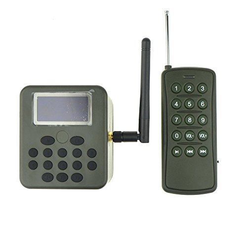 Outdoor Hunting Bird Caller MP3 Player LCD Screen 50W Loud Speaker Timer With Wireless Remote Control