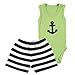 Hudson Baby Bodysuit & Bottoms Set