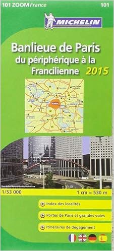 Carte Map 101 Zoom Banlieue De Paris Du Peripherique A La Francilienne 1 53 000 Cartes 4550 French Edition Michelin Travel Publications Michelin Amazon Com Books