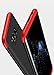 Ai-case SWEET-57 3-in-1 Ultra Thin and Slim Hard PC Case Anti-Scratches Premium Slim 360 Degree Full Body Protective Cover for Samsung Galaxy S8 Case (2017) - Red Plus Black