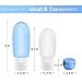 Oursunshine Travel Bottles,Leakproof Silicone Refillable Travel Containers,Squeezable Travel Tube Sets Cosmetic Toiletry Containers for Shampoo Lotion Soap (3oz or 2oz)
