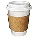 TashiBox 108 Pack12 oz To go Disposable Coffee Cups With Lids and Sleeves, Paper Hot Cup, Paper coffee cups