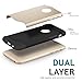 iPhone 6S case, iPhone 6 case, Desiro® [Champagne Gold] Dual Shield Shock Absorption Protective Heavy Duty Hybrid Case Cover for Apple iPhone 6 & 6S (4.7
