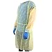 EverOne Isolation Gown Fluid Resistant - Full Back, Yellow (Case of 50)