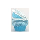 Ruffle Cupcake Cups Blue